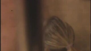 Stunning Blonde Blows Cock in the Bathroom During Taking a Shower