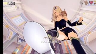 Hero's Harem Guild Cap 3 - the Sexy Blonde Lady Rebeca and Her Village