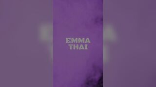Emma Thai Has Fun in the Public Toilet at the Bar