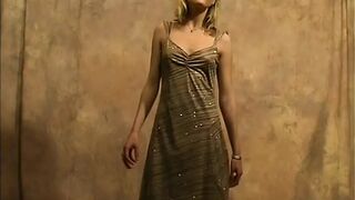 The first audition of Sonja the beautiful girl today a
