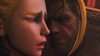 Metal Gear sex with young blonde