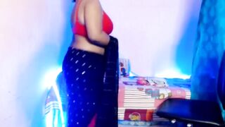 Sexy Girl Opens Her Bra, Shows Her Boobs, Presses Them and Does Pussy Fingering