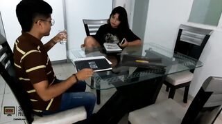 Invite My Classmate Home to Fuck Me - Porn in Spanish