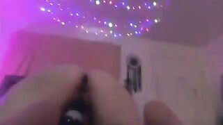 Face down ass plugged