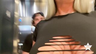 Hot Busty Blonde MILF Gets Creampied By Her Stepson's Bestfriend - Chris Rail Kaden Kole
