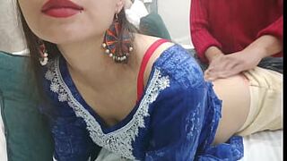 Desisaarabhabhi - Stepmother shares a bed with her stepson who took the opportunity to touch her and grab her in the ass when she was resting in Hindi audio
