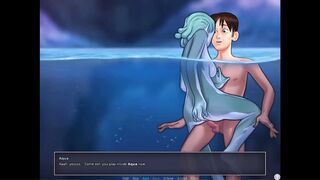 Summertime Saga - Aqua Sex Scene
