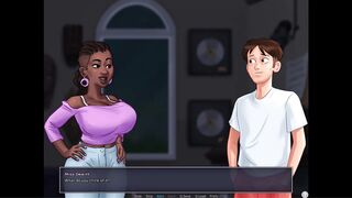 Summertime Saga - Miss Dewitt sex scene