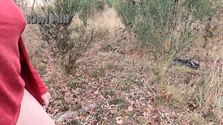Outdoor Fuck After Being Caught Flashing