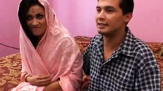 Horny Indian slut takes a bunch of dicks in her holes