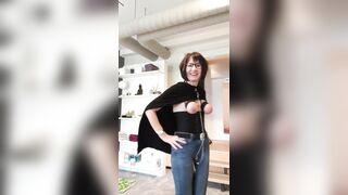 Brave Bondage Dress at work