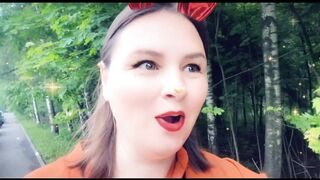 DRIPPING WET PUSSY JUICE in OUTDOOR from NYMPHOMANIAC EXHIBITIONIST.