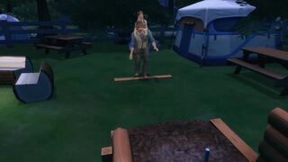 Wild Pussy: Campsite Fuck Outdoors