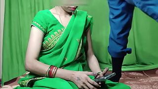 Seeing sister-in-law alone in saree, brother-in-law fucked very hard Hindi Audio