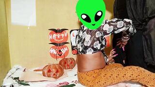 Fucked stepsister xxx mare on Halloween! hindi audio