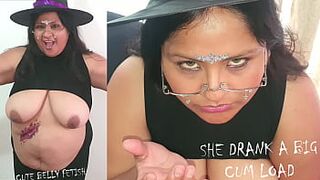 Belly and swallow for halloween