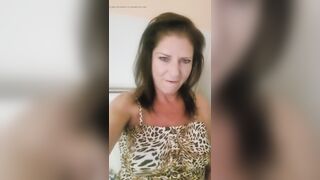 Halloween Treat Naughty American MILF Masturbates at Work