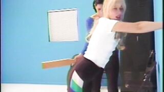 Coed paddled hard
