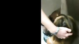 Thot sucking a bunch of random cocks in public