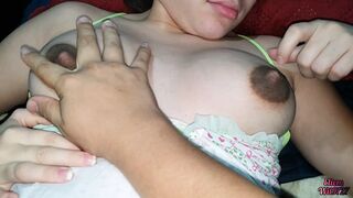 Xxx Desi Indian My stepsister lets me pull up her dress for the first time