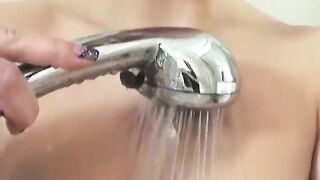Private bathroom masturbation with hot teenager