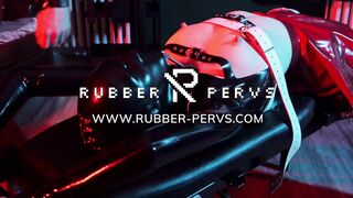 Solo Gasmask Games in the Rubber Clinic Part Two - the Fucking-machine