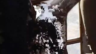 Nasty bitch puts this big cock in her mouth until he gets extra hard