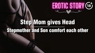 Step Mom gives Head to Step Son