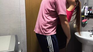 Cheated on a Guy in the Toilet at a Party While He Was Having Fun