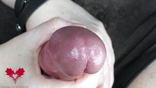 A Horny Cock Treatment - Close-up of the Orgasm Control - Main View