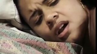 Horny fucker gets her black hairy pussy fucked by a black cock