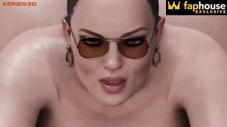 Big Hot Blonde Women Fucked in Her Big Ass, Moaning Very Hard