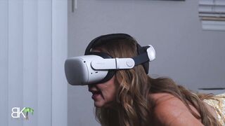 Dumb StepMom Tricked by VR Gamer StepSon - 3of3