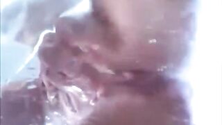 Squirting Heavily from Her Anal Toy