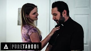 Pure Taboo – Troubled Teen Eliza Eves Fucks Her Priest To Piss Off Her Religious Stepmom