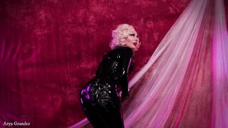 Latex Rubber Fetish with Food Fetisch and Dirty Talk Cuckold Dreams