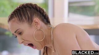 BLACKED Bored Housewife Fucks BBC With Husbands Permission
