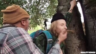 Sneaky Wood in the Woods Reality Kings