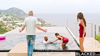 Blacked – Rivals Vanessa & Baby Compete For Aaron's Attention