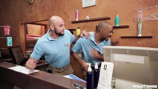 Tag Teamed At The Tanning Salon – Reality Kings