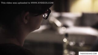 Wife watching husband fucking blonde in the ass