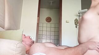 hot chubby girl loves getting her small tits squeezed while fucking