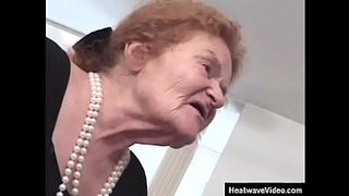 Very old woman in a wheelchair to get around is still horny