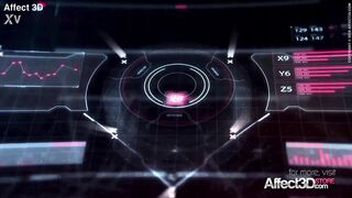 3d Animated Futanari Babes Having Threesome In A Space Station