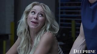 Delphine Films- Co-Workers Katie Morgan and David Lee Fuck On The Boss's Desk