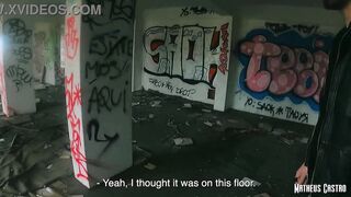 Putting Two Babes to Breastfeed in an Abandoned Hotel - PUBLIC