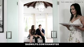 BadMILFS - Perfect Busty Milf Gets Serviced By Step Sibling