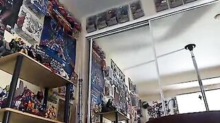 black milf big booty fucking ass with dildo