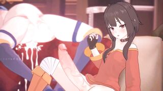 Aqua Gets Pounded (KonoSuba Futa Animation)