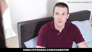 FamilyStrokes - Horny Latina Uses Stepson As Fucktoy